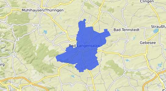 Bodenrichtwertkarte Bad Langensalza Bad Langensalza